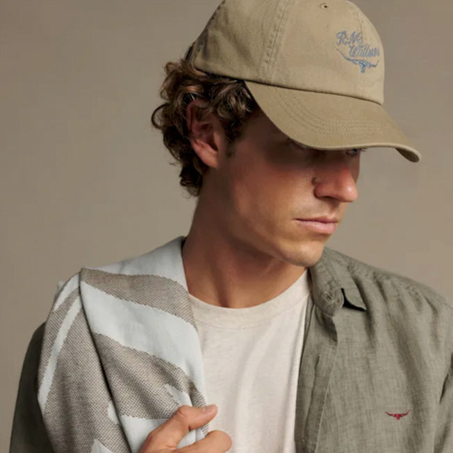 R.M. Williams Script Longhorn Cap