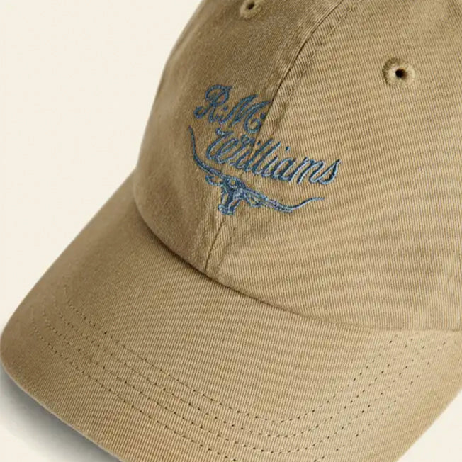 R.M. Williams Script Longhorn Cap