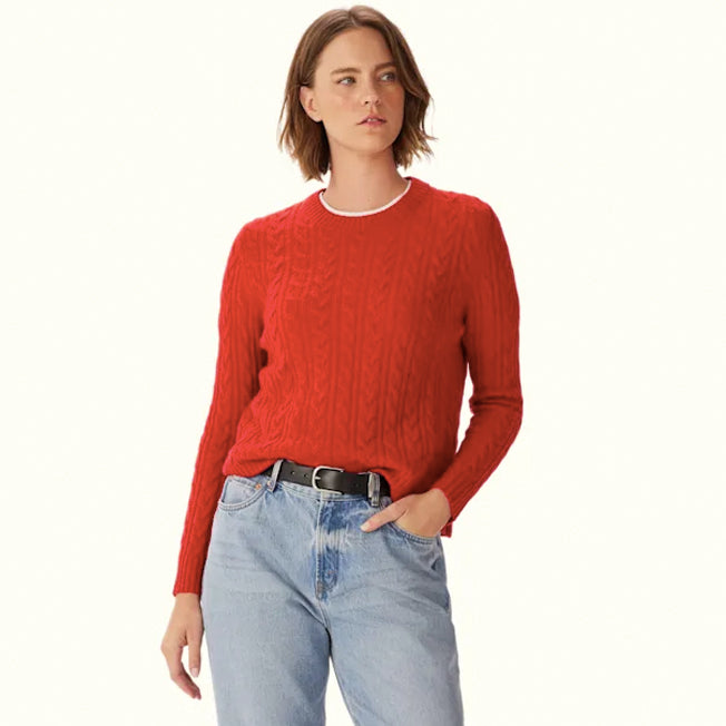 R.M. Williams Seaforth Cable Merino Knit