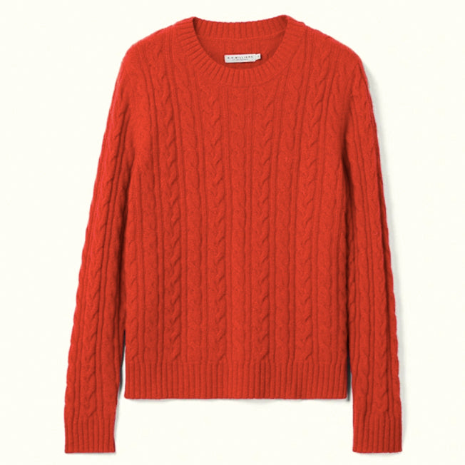 R.M. Williams Seaforth Cable Merino Knit