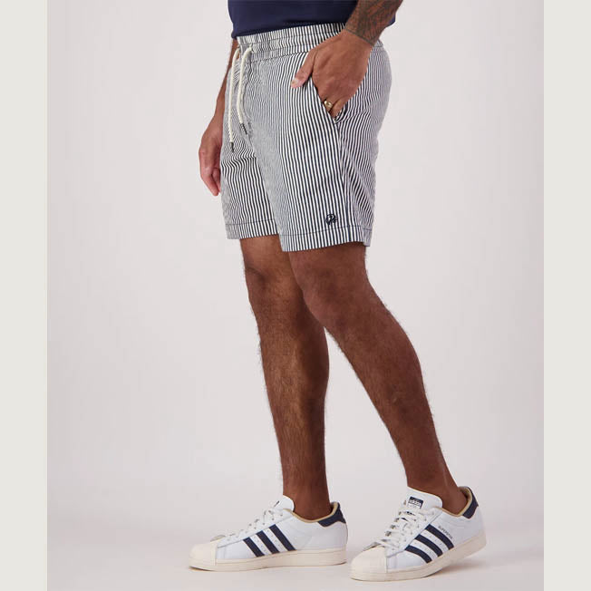 Swanndri Mens Seaview Stripe Short