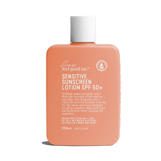 We Are Feel Good Inc. Sensitive Sunscreen Lotion SPF50+