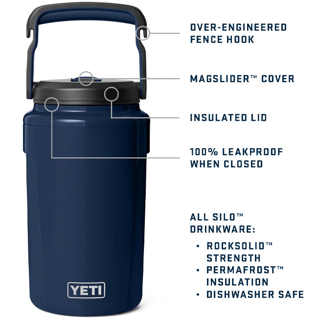 Yeti Silo Half Gallon Straw Jug