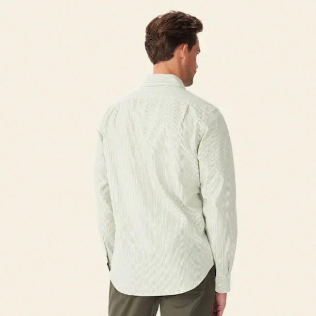 R.M. Williams Mens Sommers LS Regular Poplin Shirt