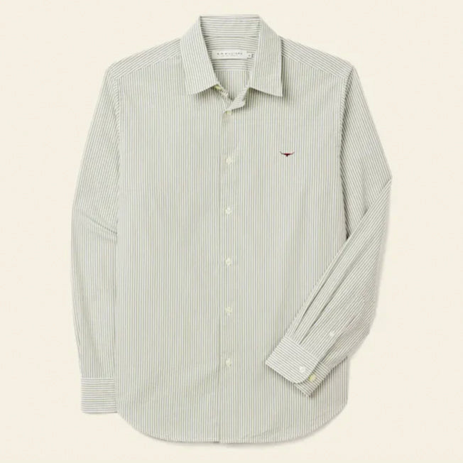 R.M. Williams Mens Sommers LS Regular Poplin Shirt