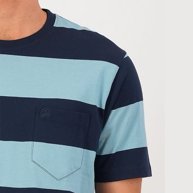 Swanndri Mens Springhill Stripe Tee