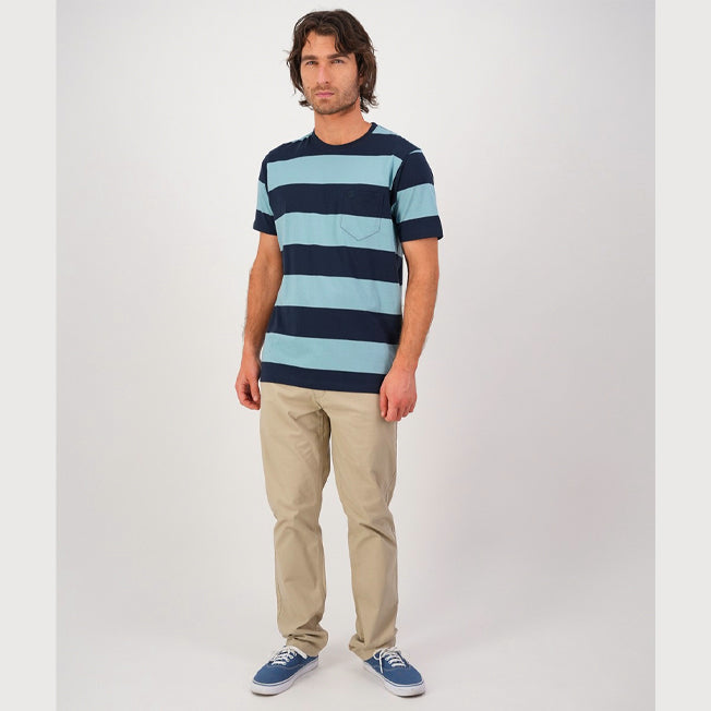 Swanndri Mens Springhill Stripe Tee