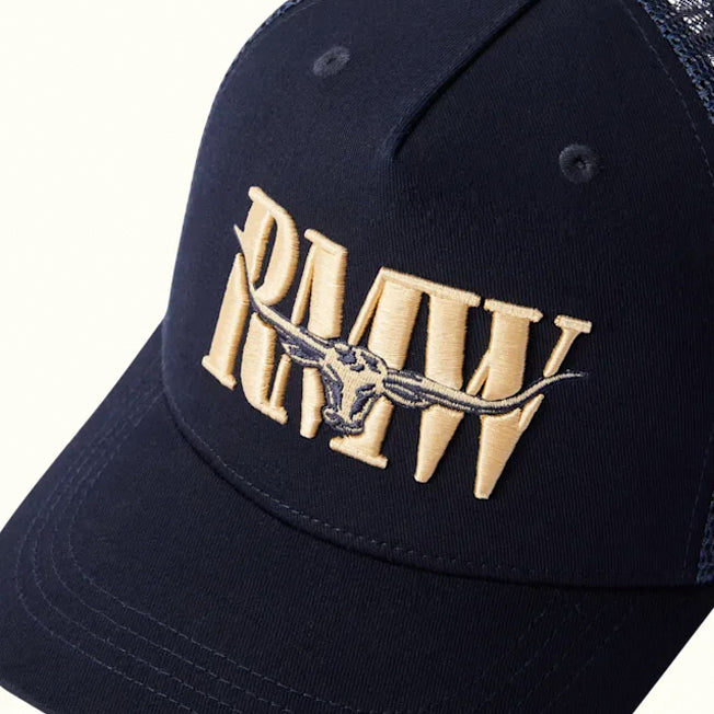 R.M. Williams RMW Steers Head Trucker Cap