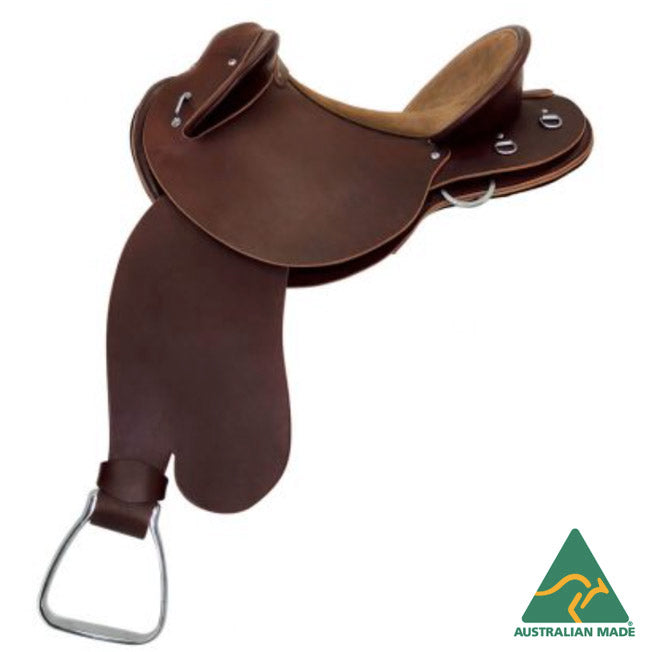 Toowoomba Saddlery Stock Fender Smooth Out w/Suede Seat