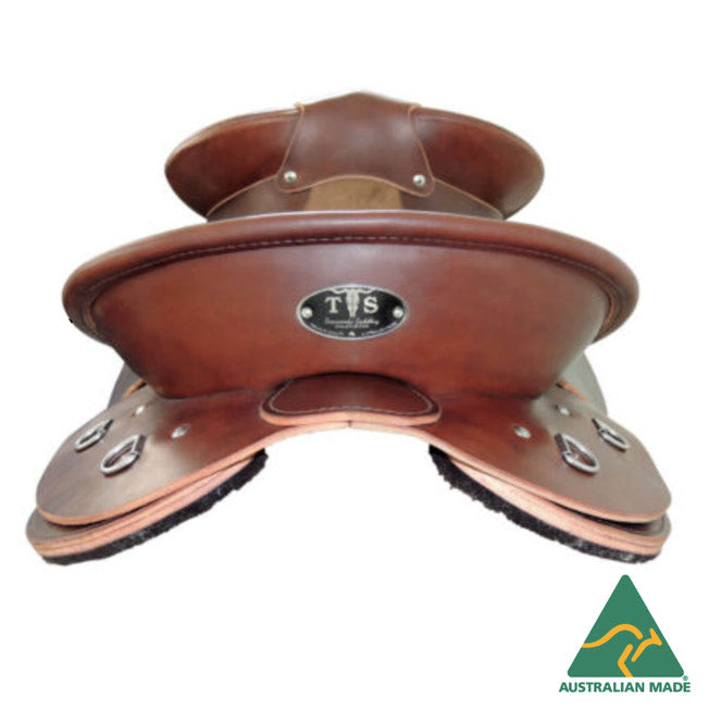 Toowoomba Saddlery Stock Fender Smooth Out w/Suede Seat