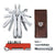 Victorinox Spirit Plus Swiss Tool w/Ratchet 6 Bits and Leather Pouch