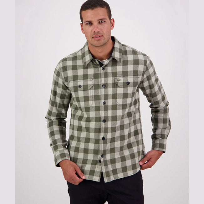 Swanndri Mens Taranaki Tailor LS Shirt