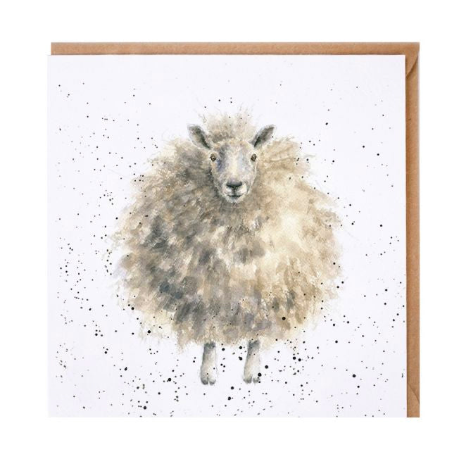 The Woolly Jumper Blank Greeting Card