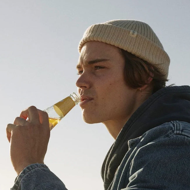 Will and Bear Toby Fisherman Merino Wool Beanie