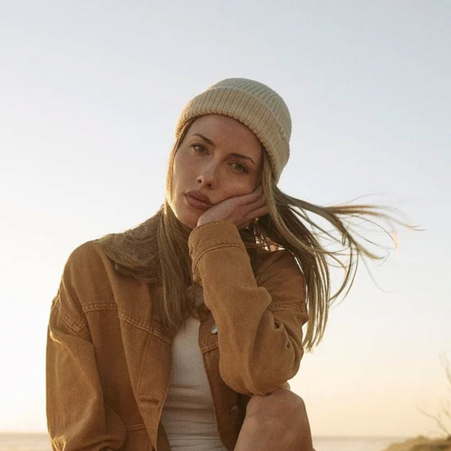 Will and Bear Toby Fisherman Merino Wool Beanie