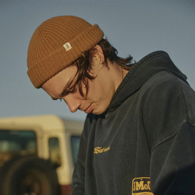 Will and Bear Toby Fisherman Merino Wool Beanie