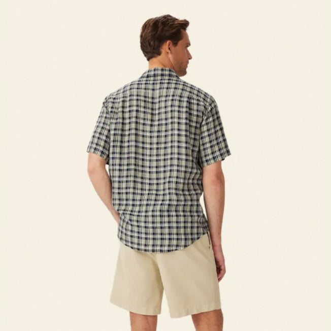 R.M. Williams Toby Linen SS Shirt