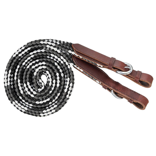 Zilco Trail Reins Braided One Piece