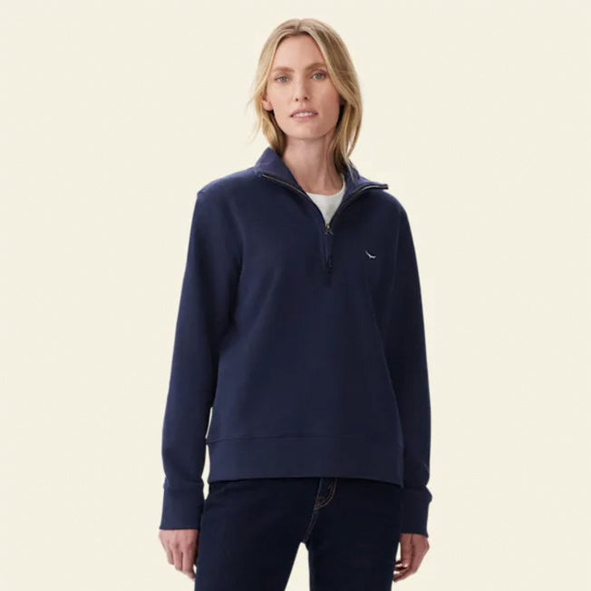 R.M. Williams Trickett Zip Neck Sweatshirt