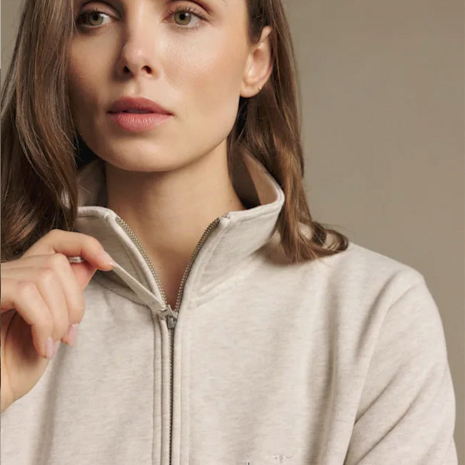 R.M. Williams Ladies Trickett Zip Neck Sweatshirt