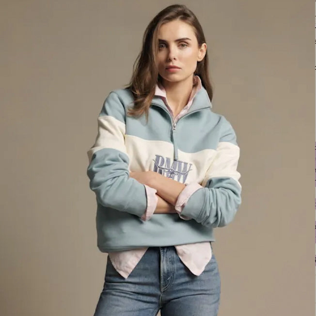 R.M. Williams Ladies Trickett Panel Sweatshirt