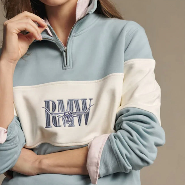 R.M. Williams Ladies Trickett Panel Sweatshirt