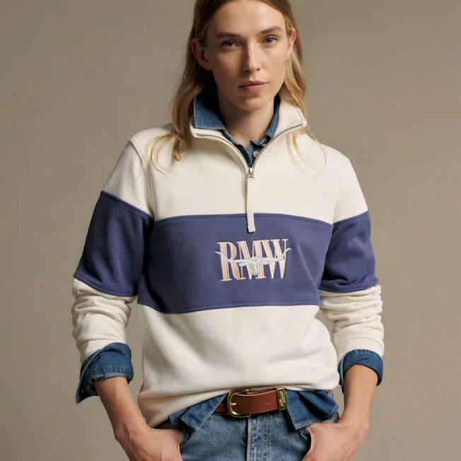 R.M. Williams Ladies Trickett Panel Sweatshirt
