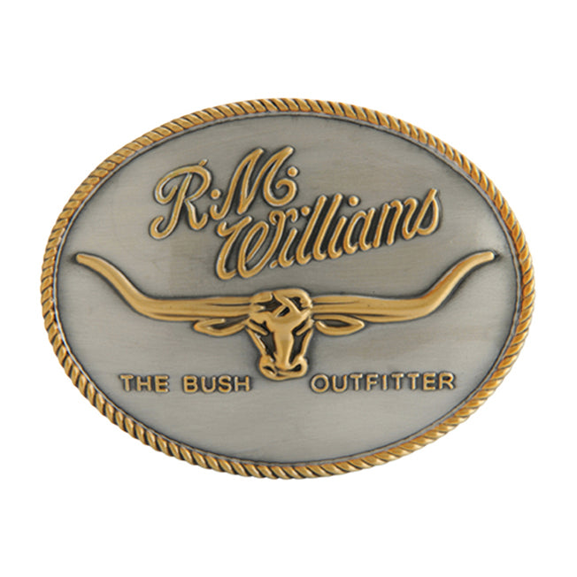 R.M. Williams Logo Trophy Buckle