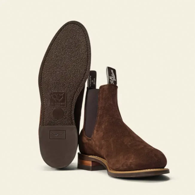 R.M. Williams Comfort Turnout Suede Boot