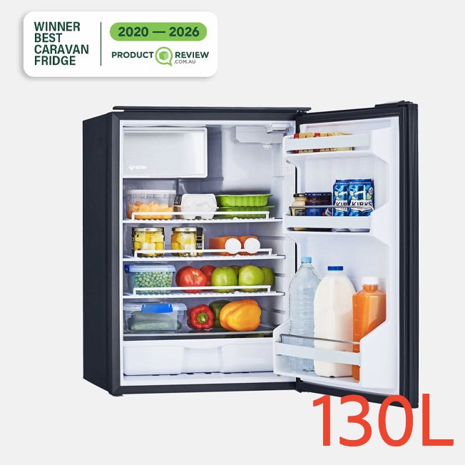 Bushman 130L Heavy Duty 12V and 24V Upright Fridge