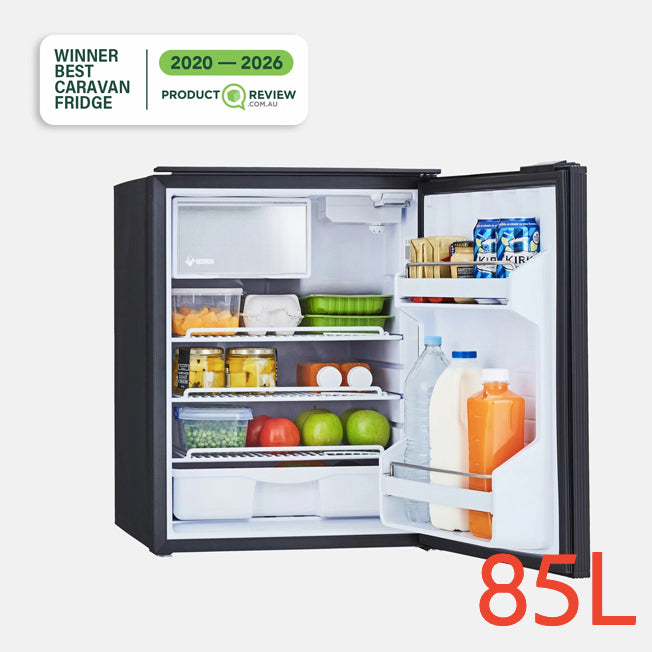 Bushman 85L Heavy Duty 12V and 24V Upright Fridge