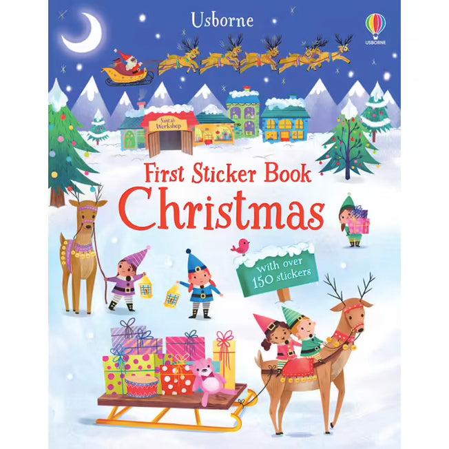 Usborne First Sticker Book Christmas