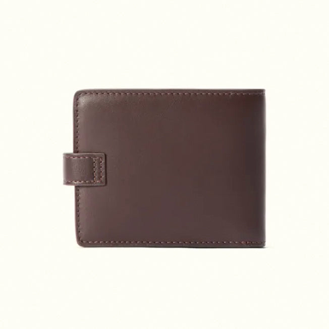 R.M. Williams Leather Bifold Wallet w/Pocket and Tab