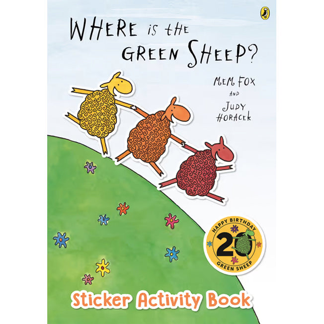 Where Is The Green Sheep? Sticker Activity Book