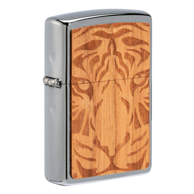 Zippo Woodchuck Cherry Tiger Lighter