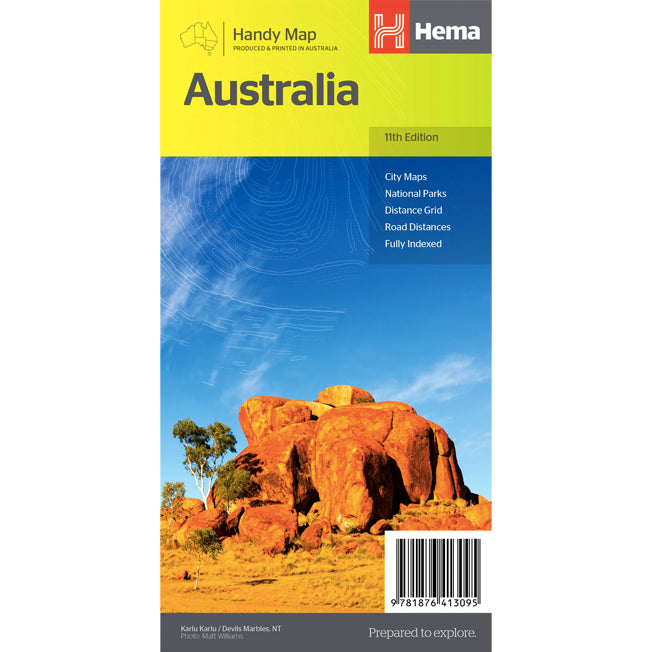Hema Australia Handy Map