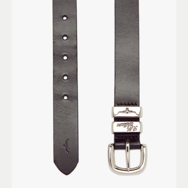 R.M. Williams 3 Piece Solid Hide Belt With Polished Buckle 1 1/4 inch