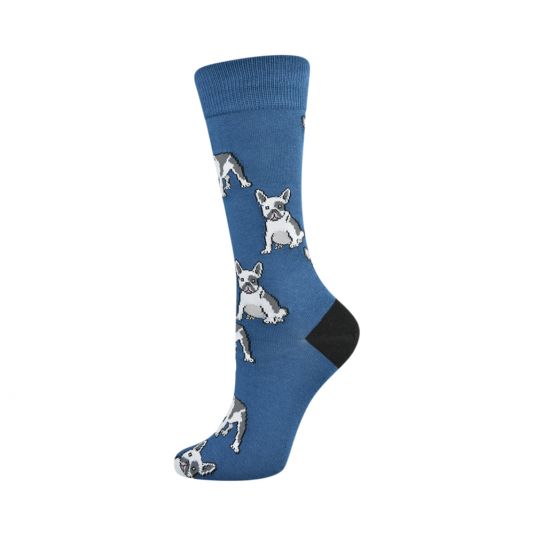Bamboozld French Terrier Dress Socks