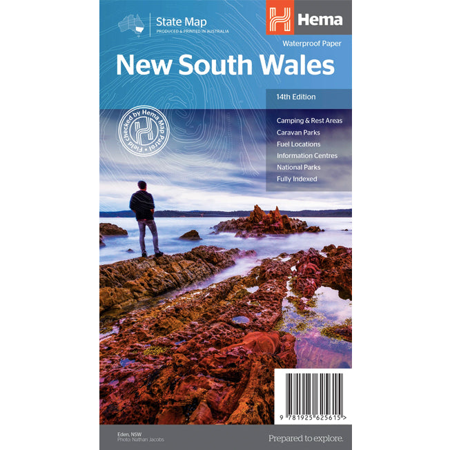 Hema New South Wales State Map