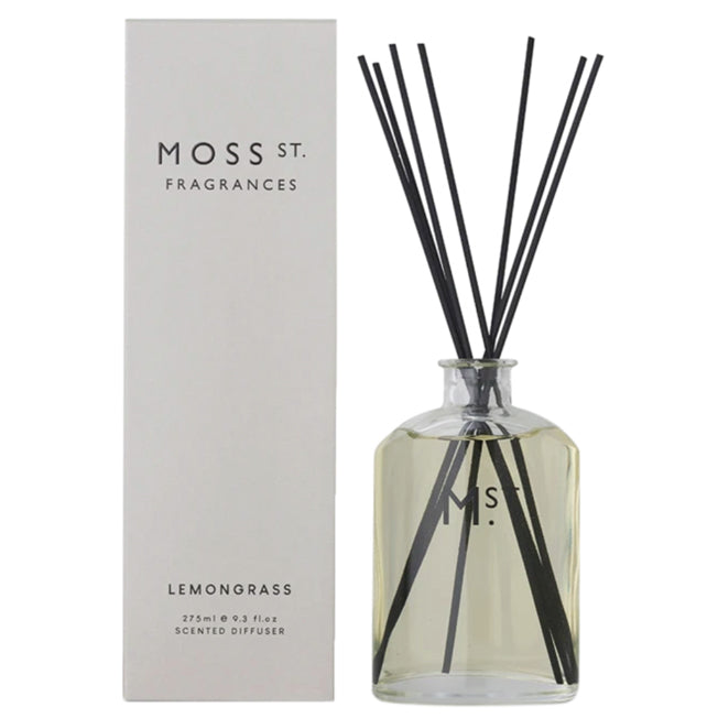 Moss St Reed Diffuser Lemongrass - Lattanzios