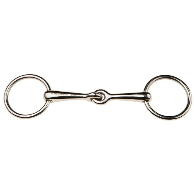 Korsteel Jointed Loose Ring Bradoon Snaffle Bit