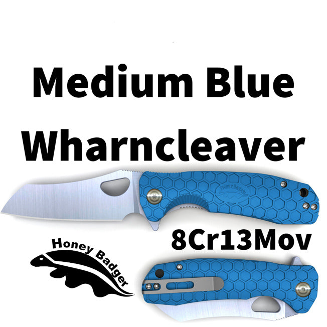 Honey Badger Wharncleaver Pocket Knife w/Clip