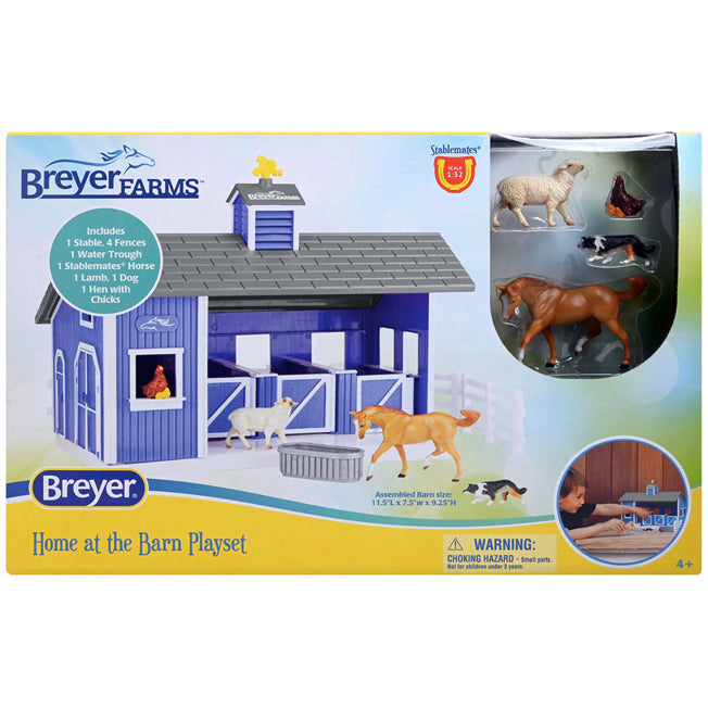 Breyer Farms Home At The Barn Playset