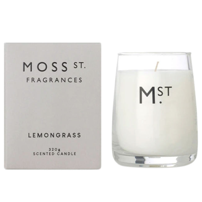 Moss St Scented Candle Lemongrass
