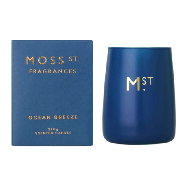 Moss St Scented Candle Ocean Breeze
