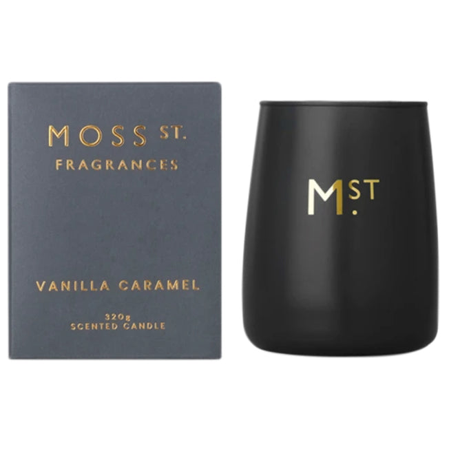 Moss St Scented Candle Vanilla Caramel