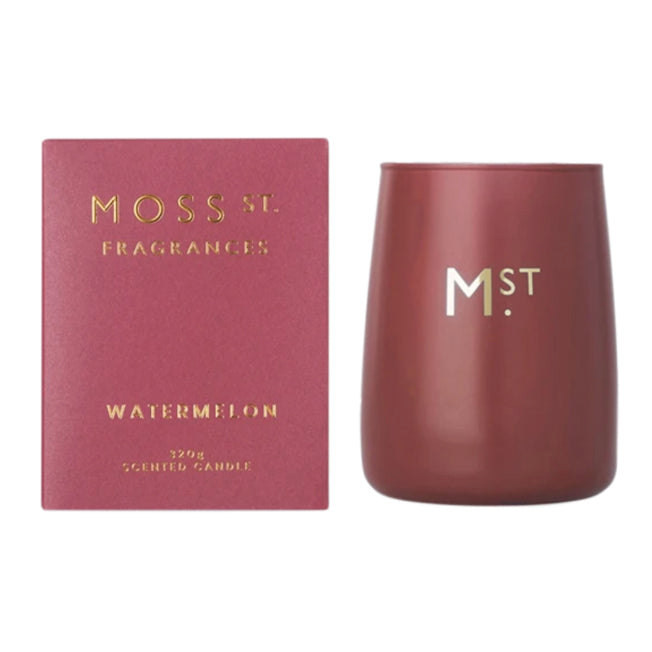 Moss St Scented Candle Watermelon
