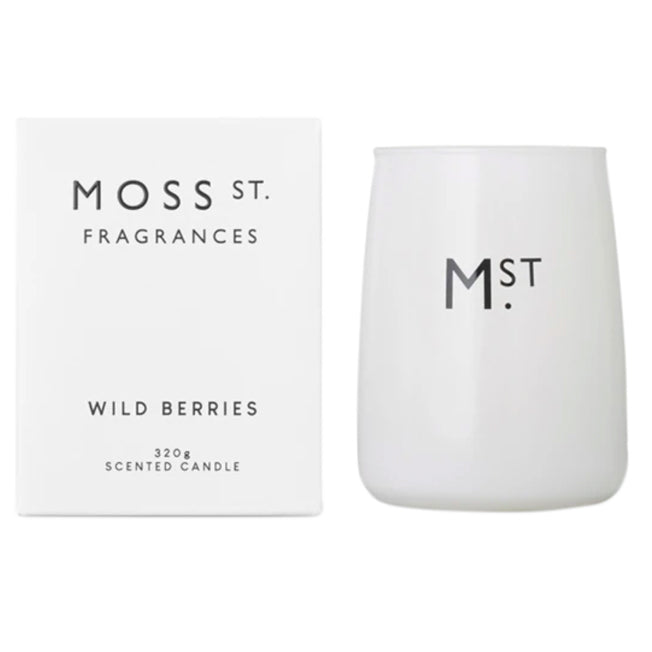 Moss St Scented Candle Wild Berries
