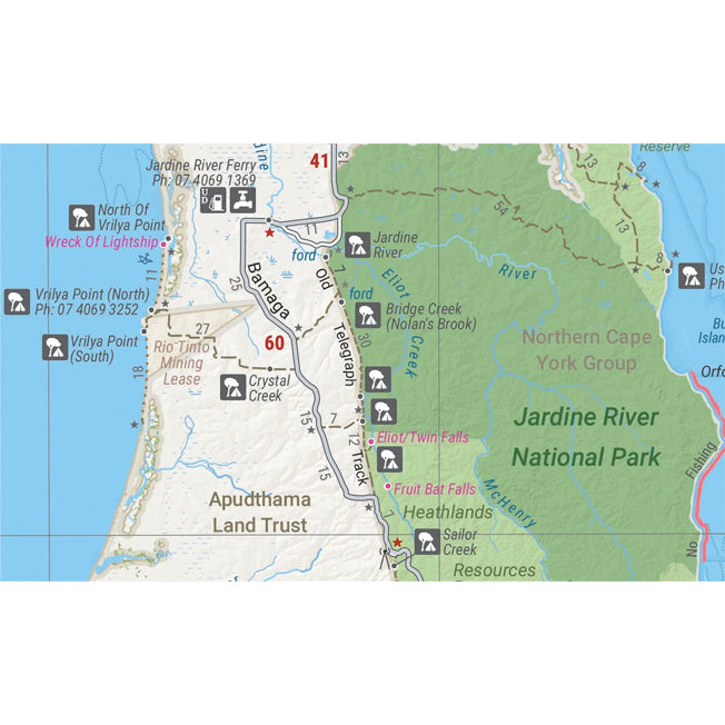 Hema Cape York Iconic Map