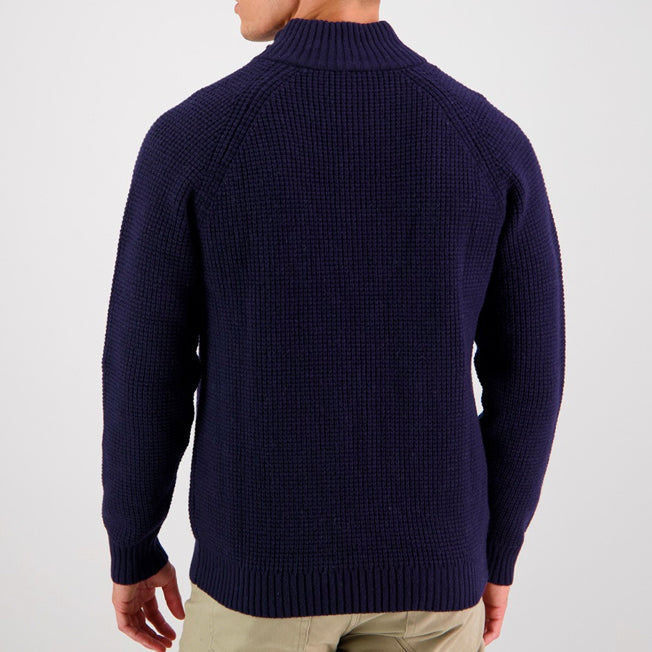 Swanndri Chalky Island Waffle Jumper